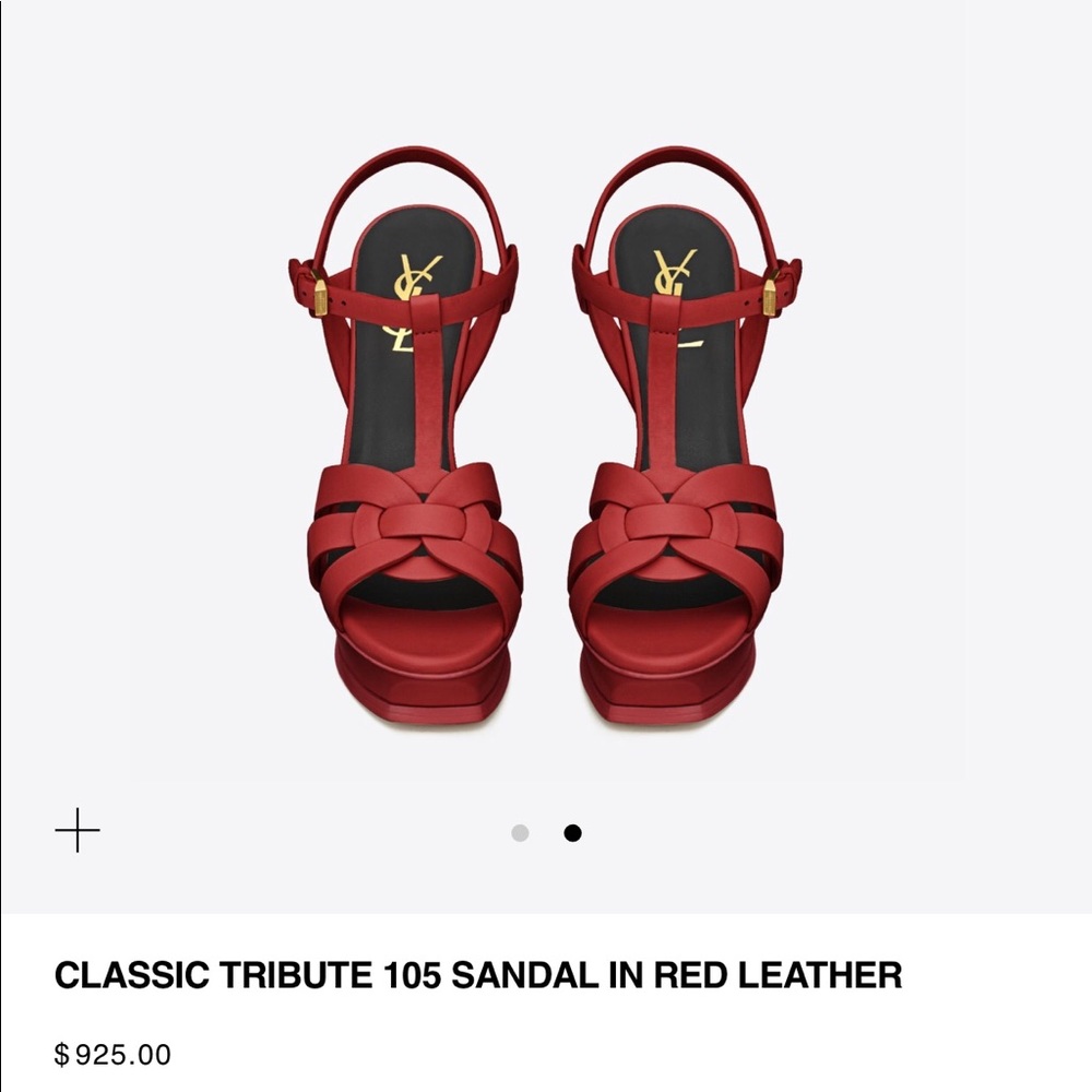 Tribute YSL shoes